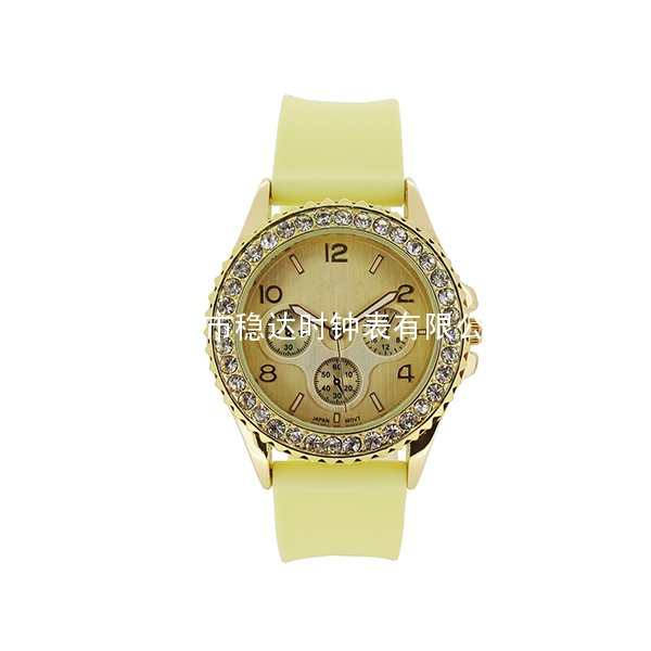 三眼韓版皮帶手表