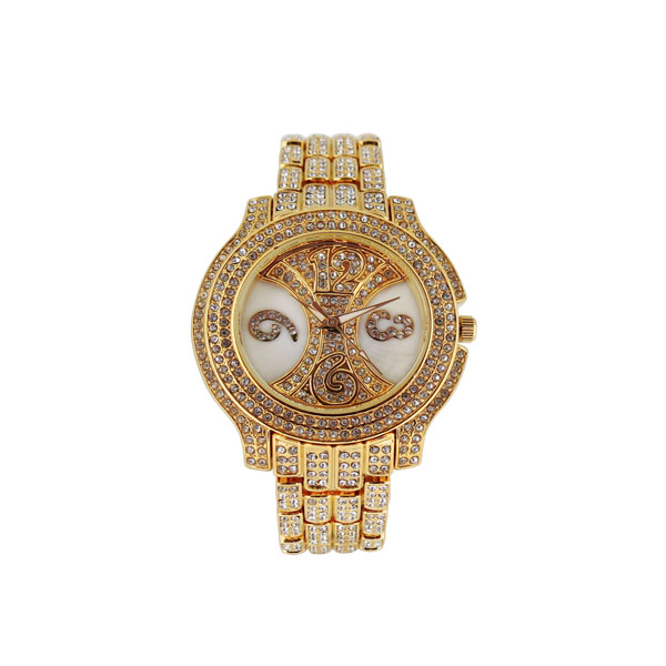 深圳鑲鉆復(fù)雜女士手表oem加工廠【穩(wěn)達(dá)時鐘表】