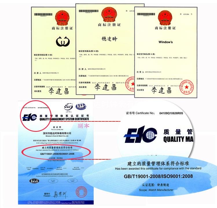 穩(wěn)達(dá)時(shí)資質(zhì)認(rèn)證