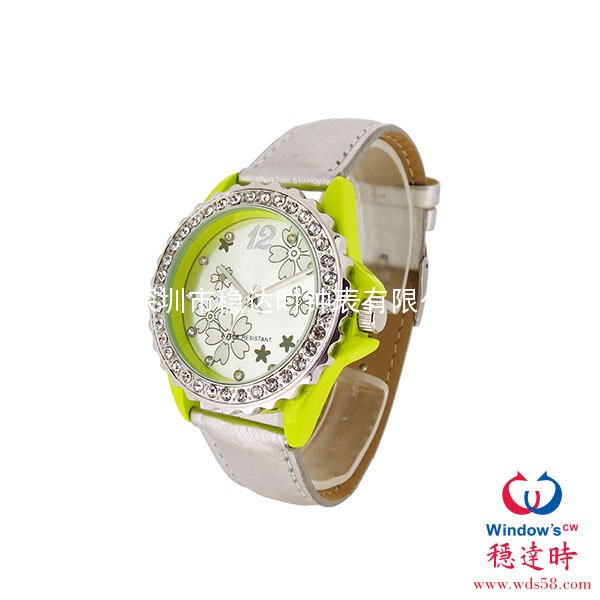 潮流美少女皮帶手表