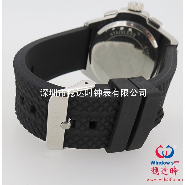 高檔硅膠帶商務(wù)手表
