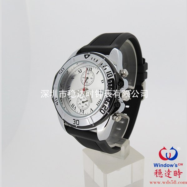 硅膠帶男士商務(wù)手表