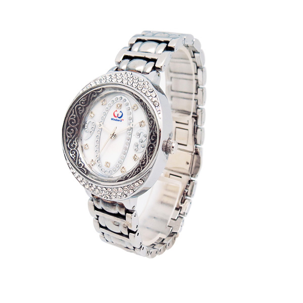 穩(wěn)達(dá)時(shí)自動(dòng)石英時(shí)尚防水商務(wù)系列女式合金禮品手表廠家