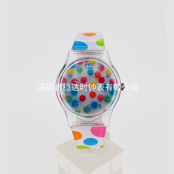 穩(wěn)達時超薄塑料手表定制工廠
