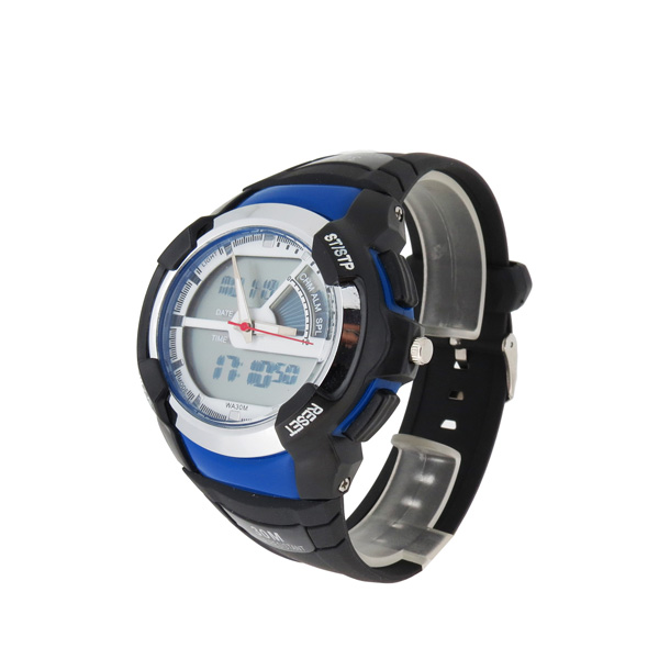 穩(wěn)達時運動型潮款塑膠電子手表生產工廠