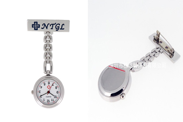 穩(wěn)達(dá)時(shí)各盡刻字護(hù)士手表定制