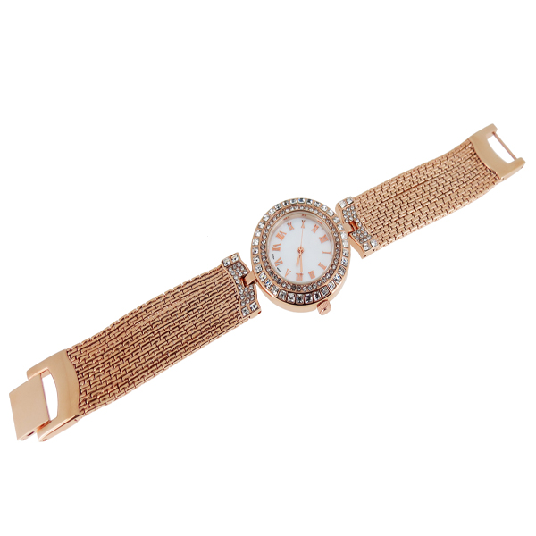 深圳女士鑲鉆手鏈禮品手表定制廠家