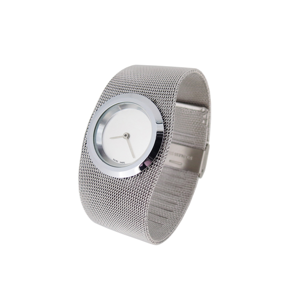 手表生產(chǎn)廠家供應(yīng)不銹鋼鋼網(wǎng)織帶女士手表定制