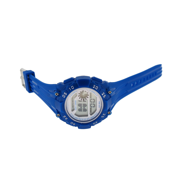 穩(wěn)達(dá)時(shí)藍(lán)色防水兒童禮品手表定制廠家卡通款