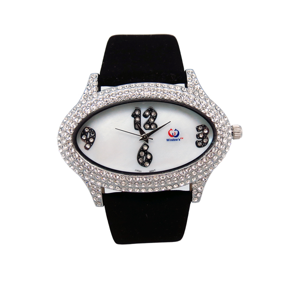 手表批發(fā)市場熱銷款女士鑲鉆手表批發(fā)廠家直銷【穩(wěn)達(dá)時(shí)鐘表】