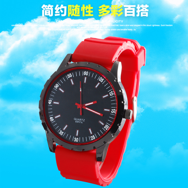 手表批發(fā)廠家供應(yīng)男士運(yùn)動(dòng)硅膠禮品手表廠家直銷【穩(wěn)達(dá)時(shí)鐘表】