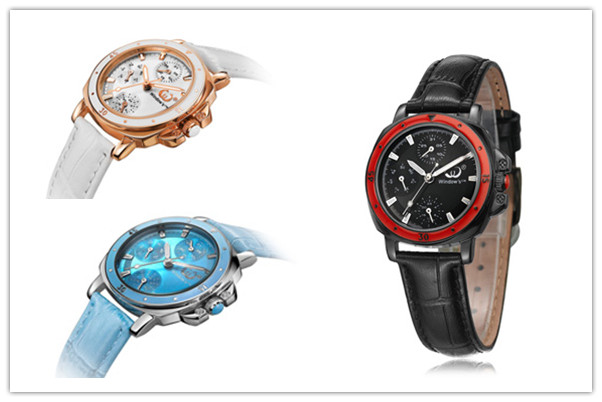 穩(wěn)達(dá)時(shí)新款多功能女士商務(wù)手表定制廠家