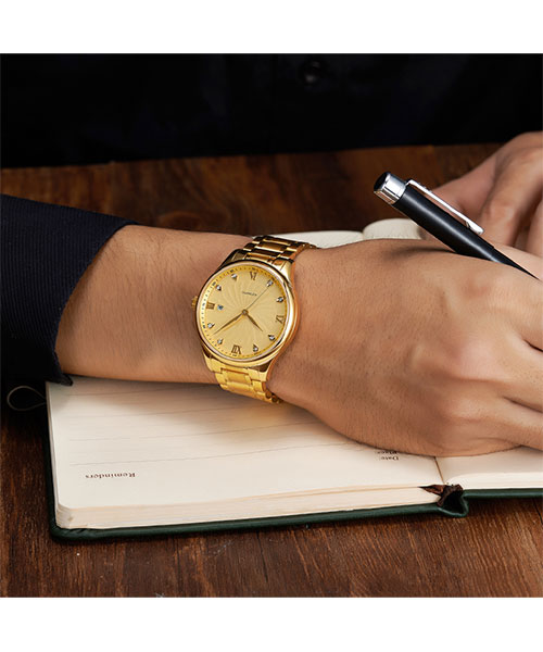 奢華高調&mdash;&mdash;黃金手表