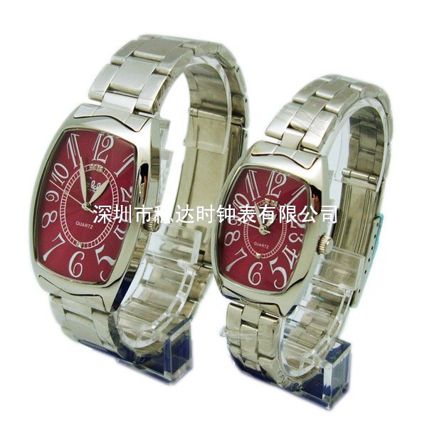 經典簡約豪華商務進口機芯防水防塵情侶手表定做